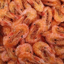纯淡干盐田烤虾全规格。原料充足，现货2万多箱