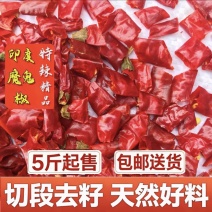 印度魔鬼椒S17爆辣去籽段超辣超香餐饮专用包邮
