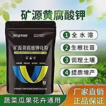矿源黄腐酸钾母粉，纯矿源，抗水增产，抗病抗逆