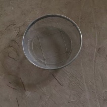 直径42cm钢板网圆筛，坚固耐用，筛分粮食、沙土、石子