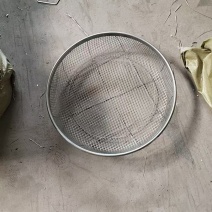 圆形筛子家用农用筛粮食筛沙子加厚圆筛加重十字底