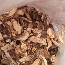 灵芝菇干片。