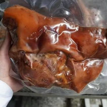 熟猪蹄熟大肠熟肚丝酱牛肉酱卤猪头肉每天加工
