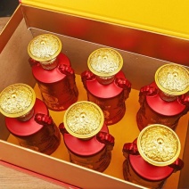 白水杜康匠心龙凤献瑞酒浓香型自酒500ml*6瓶