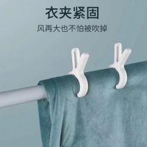 晒被夹晒衣服防风吹落家用无痕晾被子夹子固定夹晒被子