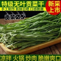安徽涡阳正宗精品贡菜苔干农家直供自然晾晒***火锅凉拌串